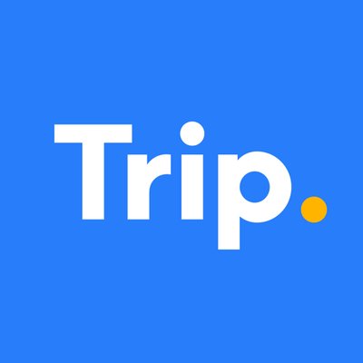 Trip.com logo for travel bookings and adventures.